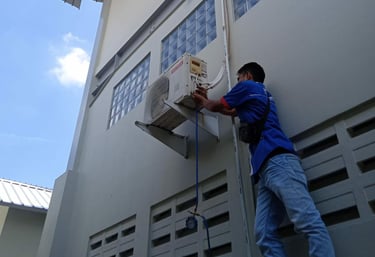  service dan pasang AC panggilan di Cibinong, Bogor