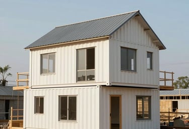 A skilled carpenter carefully crafting a wooden interior detail with modern tools.