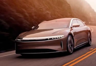 Lucid Air Foto/Divulgação da marca