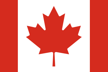 a canadian flag with a red maple leaf