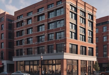Beautifully designed backyard with lush greenery and stone pathways.