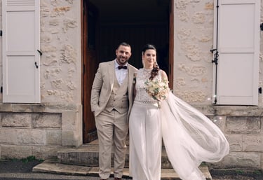 photographie mariées mairie de Liancourt Saint Pierre dans l'Oise par Studio Archydia