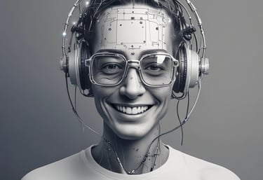 A cozy workspace with a laptop and coffee, symbolizing creativity.