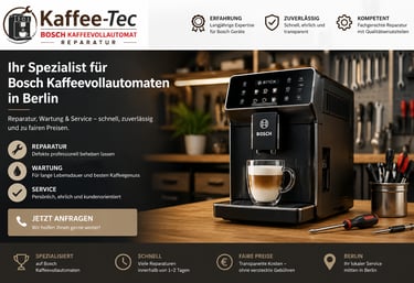 Bosch Kundenservice für Kaffeemaschinen Berlin