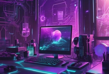 Close-up of a premium futuristic pod merchandise mockup with subtle neon highlights.