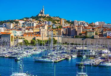marseille half-day shore excursion old port view
