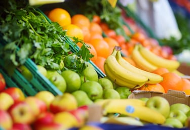 A selection of different fruit