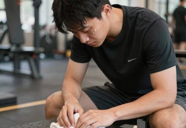 black blue and yellow textile