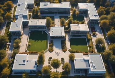 Close-up of hands organizing athletic and academic résumés on a desk.