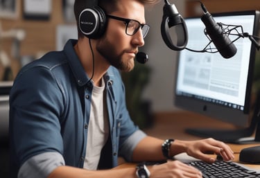 Creative team collaborating on a branding project with digital sketches on screen.