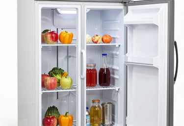Close-up of a washing machine being serviced by a professional.
