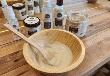 Soin capillaire doux au salon Naturellement Vous