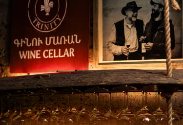 The Trinity Wine Cellar at The Club.