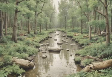 Close-up of hands holding a small globe surrounded by green leaves, representing care for the planet.