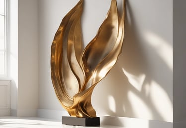 A serene black and gold gradient backdrop symbolizing Aurionism’s philosophy of presence