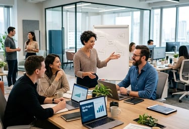 Communication during process