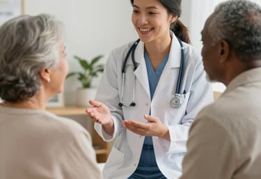 A warm and welcoming senior care environment.