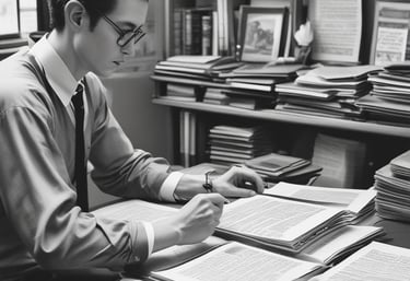 A collection of poetry books displayed on a shelf.