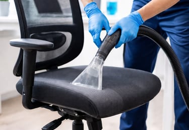 Office chair cleaning
