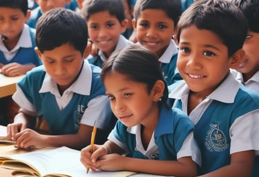 A community meeting with the candidate engaging warmly with diverse local residents.