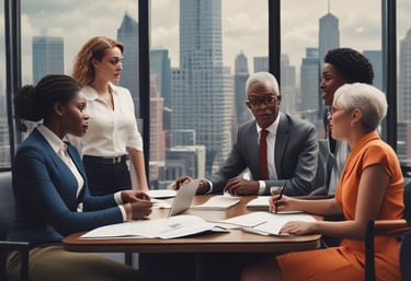 A cozy scene of a person reading a faith-based ebook on a tablet, sunlight streaming through a window.