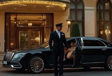 Daily Safe Driver waiting for costumer