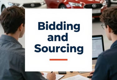A close-up of a hand placing a winning bid on a digital auction platform.