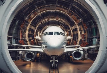 a man riding a skateboard down a street next to tall buildings