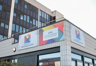 Campus de première année de BTS NDRC à Notre-Dame du Grandchamp à Versailles, lieu de formation en a