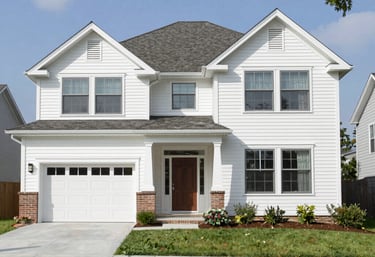 A cozy living room transformation highlighting warm lighting and stylish furniture.