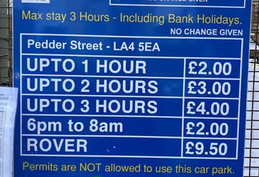 close by parking options