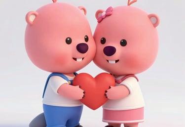 A smiling artisan holding a finished 3D printed object, surrounded by design sketches.