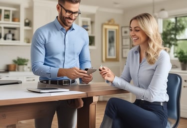 Close-up of a calendar with important real estate deadlines marked and highlighted.