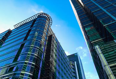 a commercial building