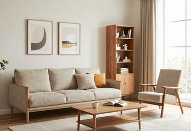 Subtle abstract grid overlay with soft earth tones evoking connection and flow.