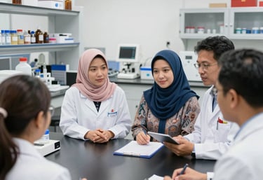 Show 3 peoples discussion on chemical analysis and theory