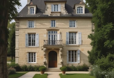 A cozy house nestled in a quiet neighborhood near Angers.