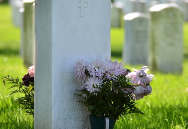 Memorial planning at the Brownwood cemetery