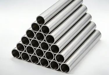 Titanium tubing including seamless and welded tubes for chemical and marine engineering applications