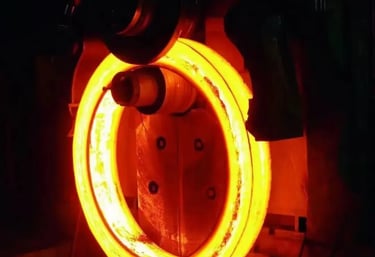Forged titanium components with high strength and precision