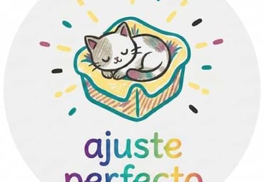 Linda ilustración de un gato durmiendo en una cama acogedora 