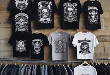 man wearing Nirvana print t-shirt