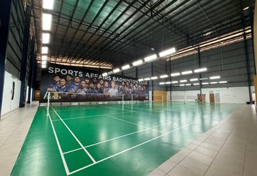 Sports Affairs Badminton Academy Badminton Court