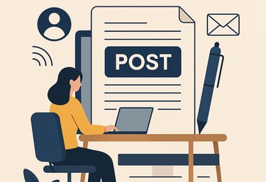 Image illustrating the guest posting services for the clients