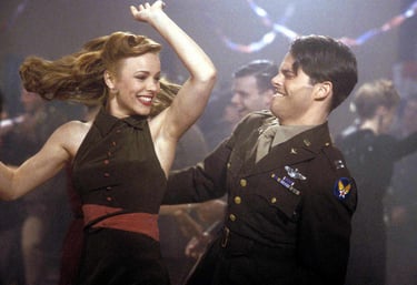 The notebook scène de danse entre James Marsden et Rachel Mcadams