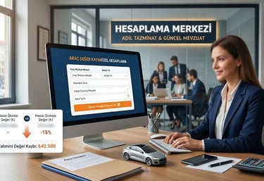 Araç Değer Kaybı Tazminatı Hesaplama