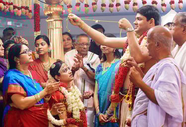 a brahmin wedding photograph