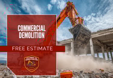 Commercial Demolition in Columbus, GA