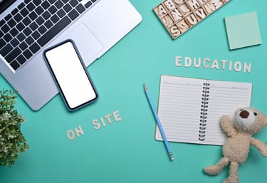 smartphone showing website text