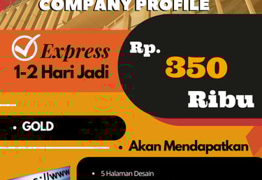 Desainin Pro Jasa Desain Compro Company Profile d Kota Kabupaten 350 Rbu